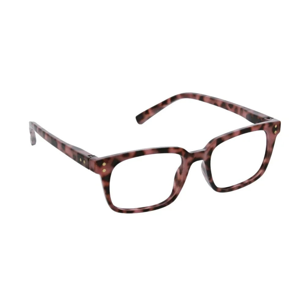New Pink Tortoise Peepers Blue‎ Light filtering Glasses  +2.00